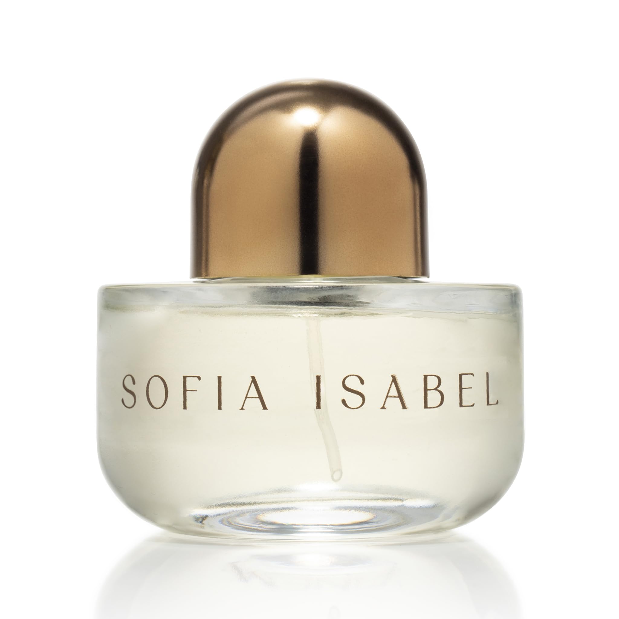 DefineMe Sofia Isabel perfume bottle front view, showcasing gourmand citrus allure.