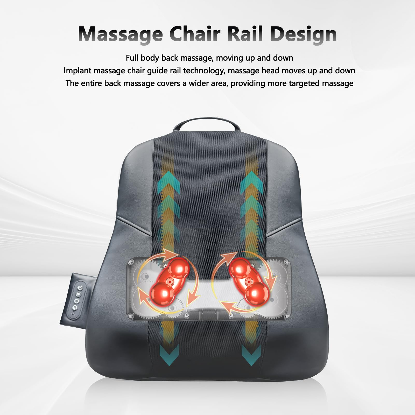 DEITY 4D Shiatsu kneading for deep tissue-like relief.