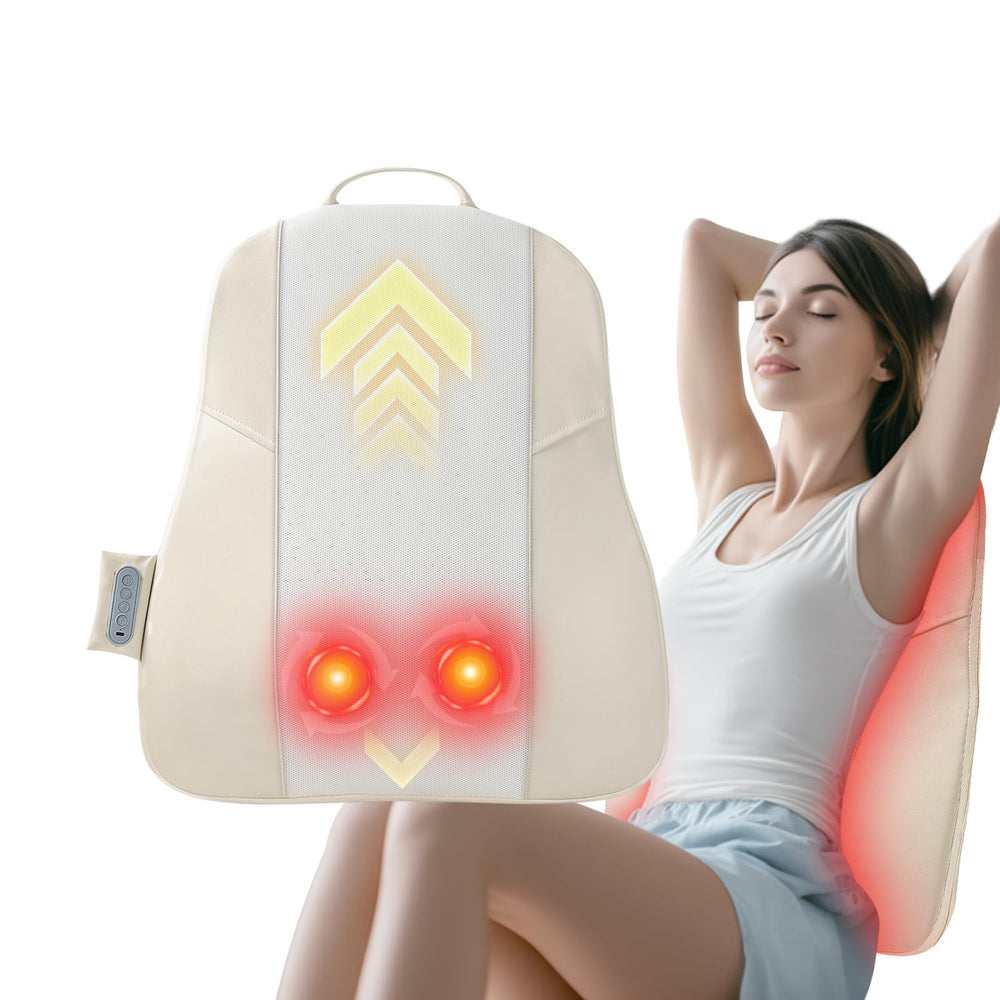 DEITY back massager with heat delivering full-back comfort.