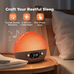 Dekala RestOnn 7-day alarms for weekday and weekend routines