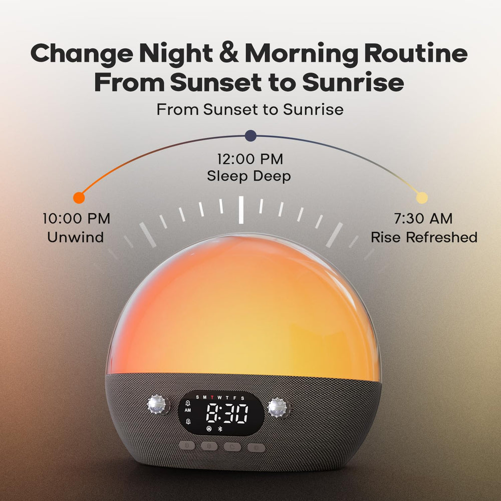 Dekala RestOnn day-of-week display with adjustable brightness