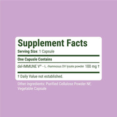 Del-Immune V Defense capsules in hand suggesting everyday immune support.