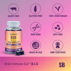 Del-Immune V label close-up highlights Ashwagandha and key nutrients for overall wellness.