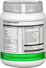 Del Mar Health Enable Weight Loss Shake chocolate bottle nutrition label highlights balanced nutrients.