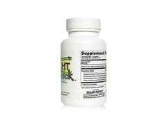 Delgado Protocol DHT Block allergen-free label communicates safety for sensitive shoppers.