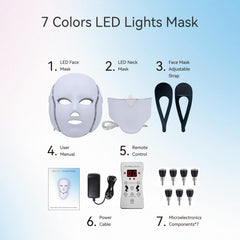 Deloo LED mask ergonomic wear design for longer sessions.