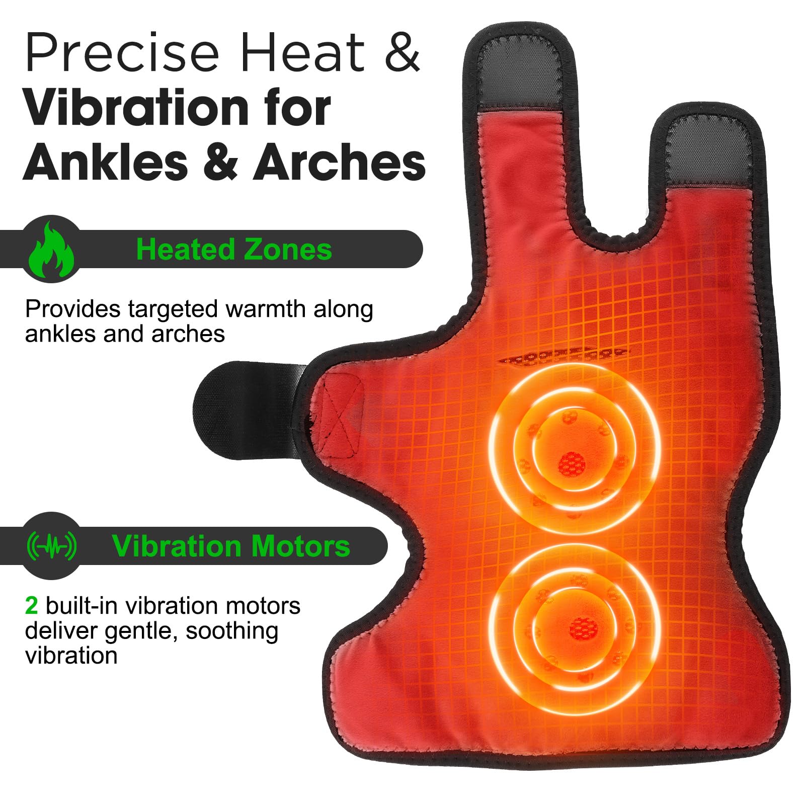 DeMoce ergonomic fit accommodates different sizes for men and women.