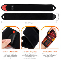 DeMoce dual-button control for temperature and massage settings.