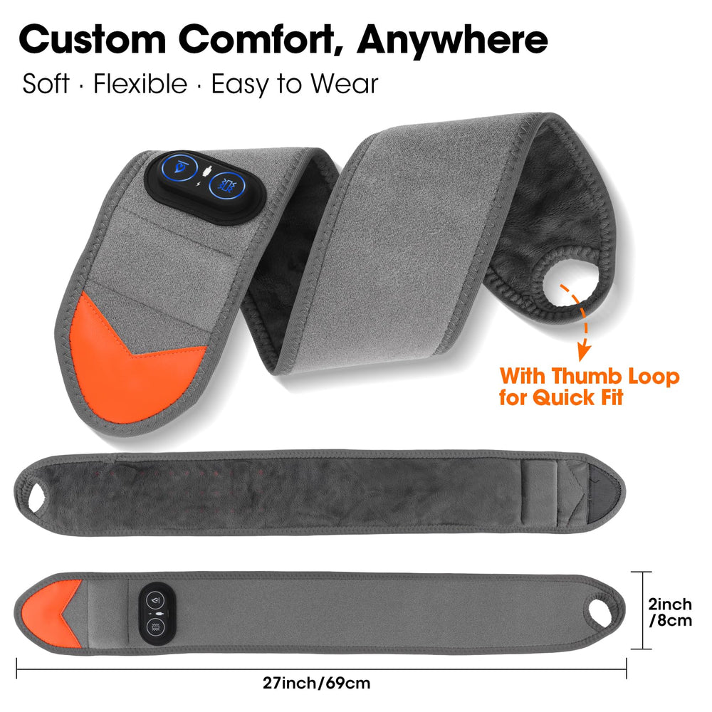 DeMoce soft wrist cushion protects against desk edges.
