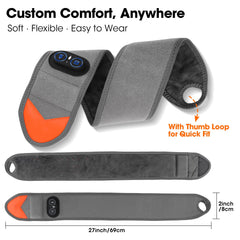 DeMoce soft wrist cushion protects against desk edges.