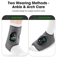 DeMoce three vibration modes let you adjust intensity for fatigue relief.
