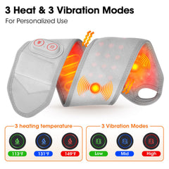 DeMoce wrist massager with heat settings for personalized comfort and tension relief