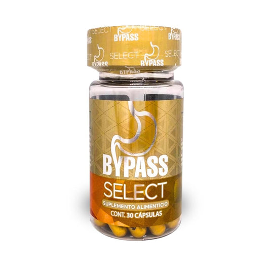 Dendas Bypass Select bottle and capsules for easy daily supplementation.