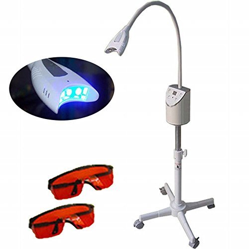 Dental Power whitening lamp with blue LED light for at-home whitening.