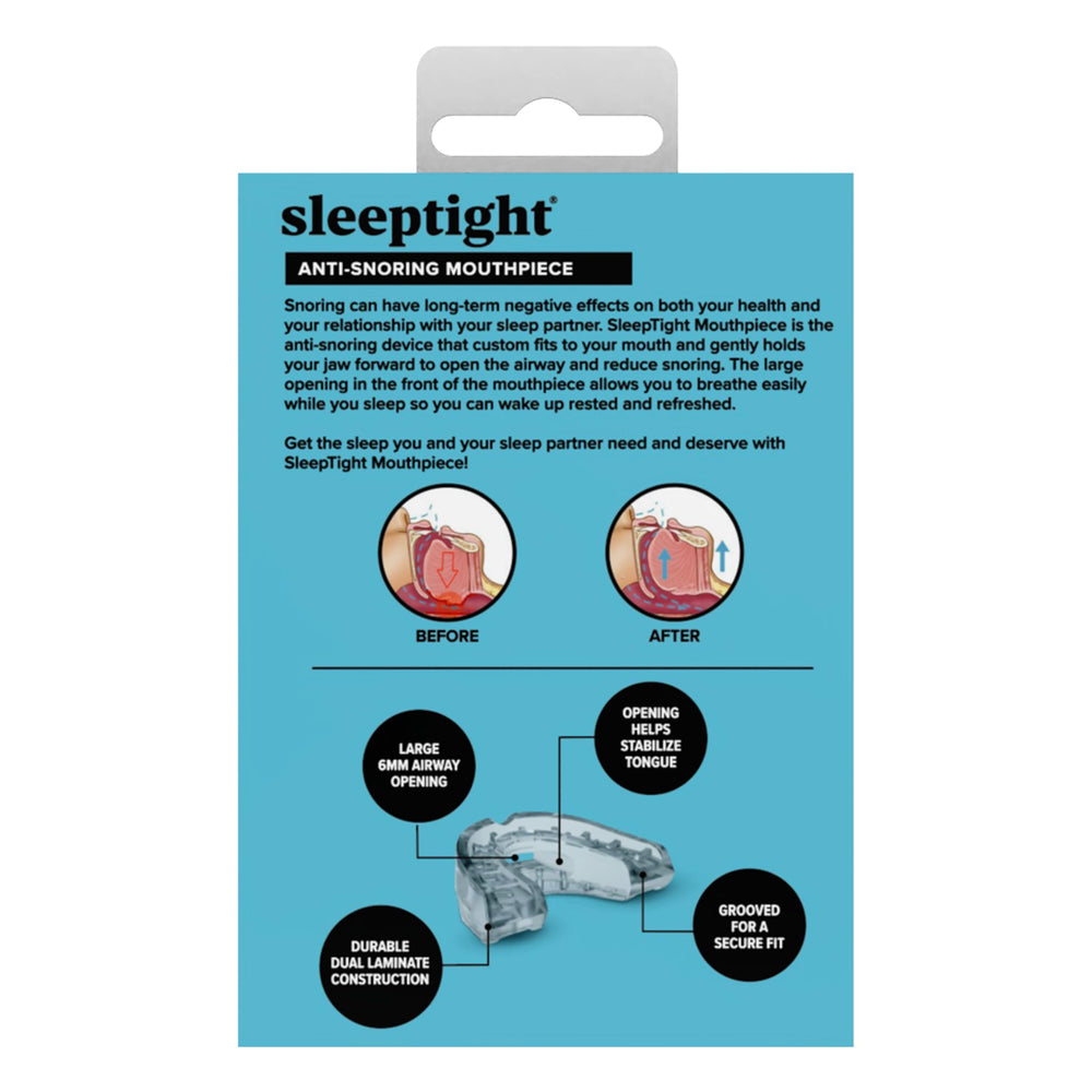 Two-pack packaging highlights value and convenience of SleepTight.