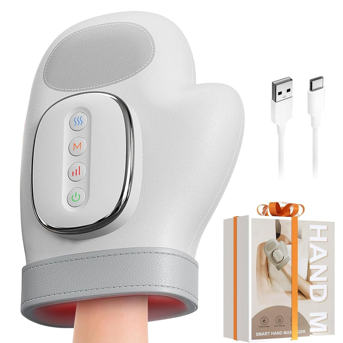 DentJet Smart Hand Massager front view shows cordless relief for daily hand comfort