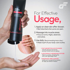 dermaFIT Sculpt travel-size pack fits in pocket or bag