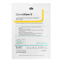 DermaRite DermaView II wound site visibility for easy assessment during care