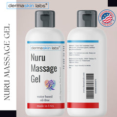 Dermaskin Labs Nuru Gel non-staining keeps fabrics safe during sessions