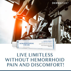 Aloe and Horse Chestnut imagery beside DERMATOOL cream illustrating nourishing skin care.