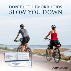 DERMATOOL packaging laid flat highlighting USA-made quality and practicality.