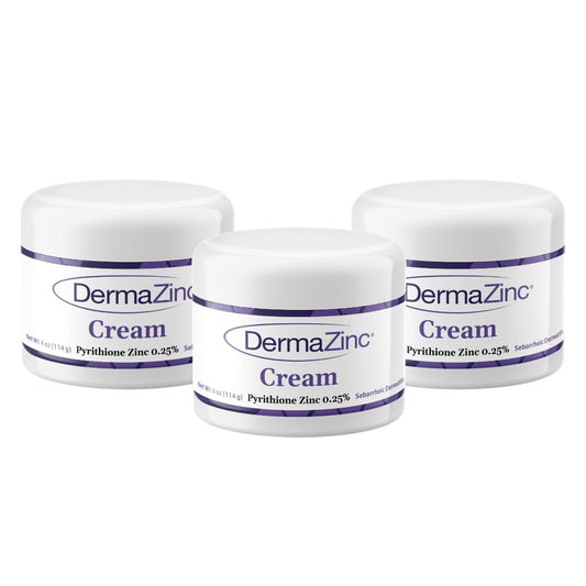 DermaZinc Therapy Cream tube demonstrates non-oily, fragrance-free formula for daily use.