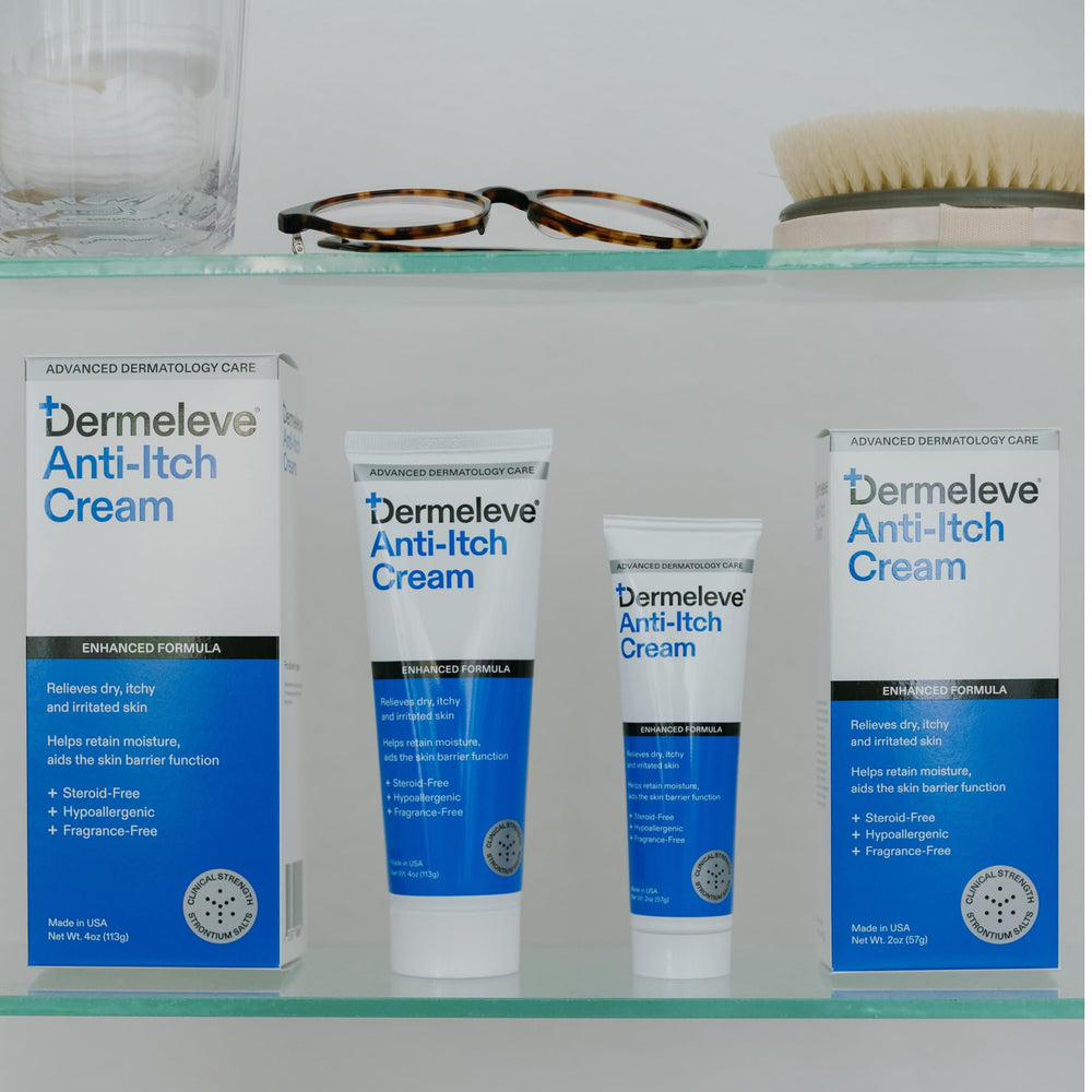 Dermeleve dermatologist-developed anti-itch cream concept