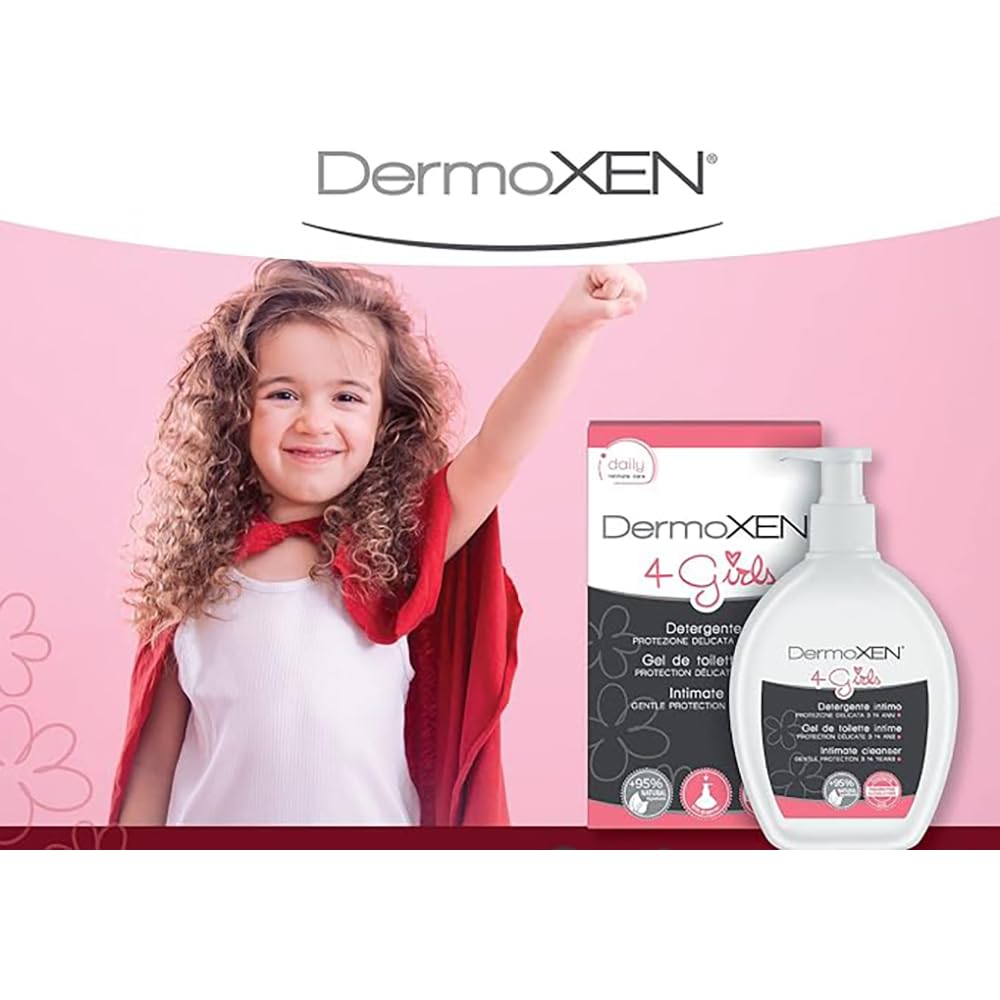 DERMOXEN 4GIRLS scene of daily hygiene routine with child