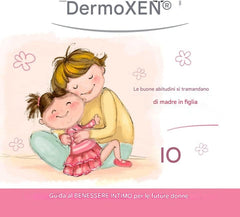 DERMOXEN 4GIRLS gel texture being gently lathered