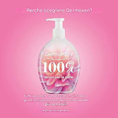 DERMOXEN 4GIRLS pump dispensing creamy gel for soothing cleansing