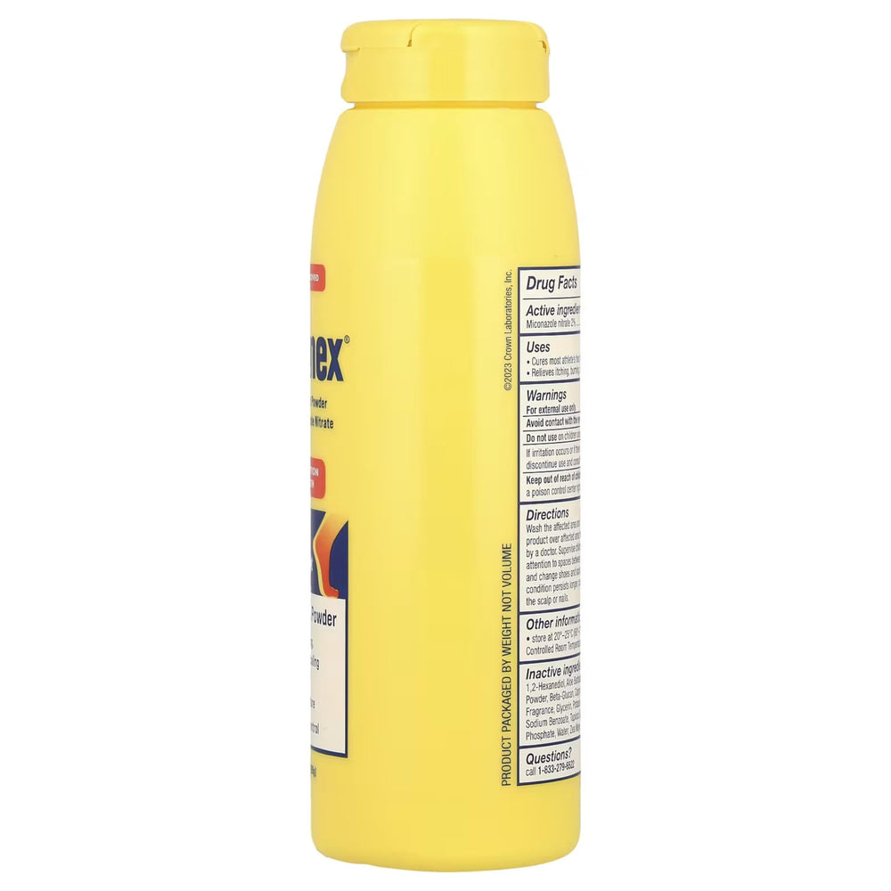 Desenex powder absorption action helps keep skin dry and comfortable.