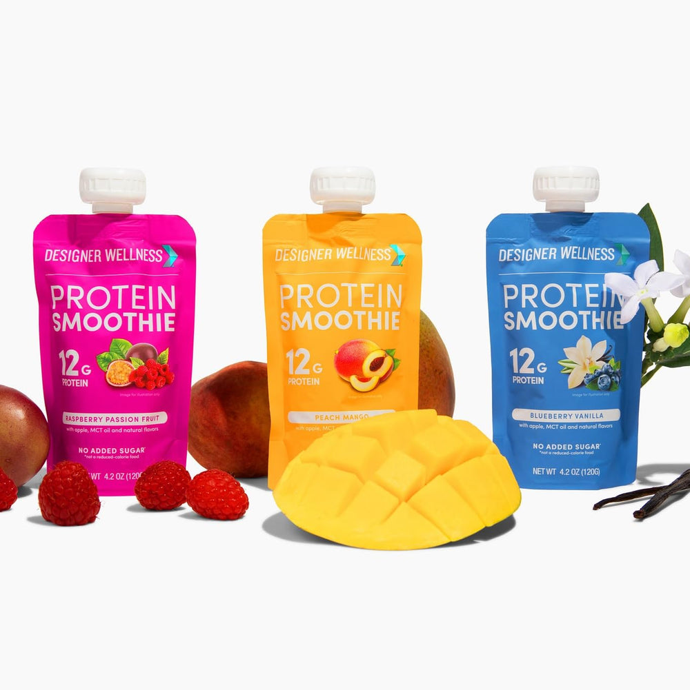 Designer Wellness Protein Smoothie 12 count pack for easy weekly meals