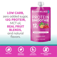 Designer Wellness go-anywhere pouch shows no refrigeration needed.