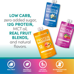 Designer Wellness Protein Smoothie low carb profile supports steady energy