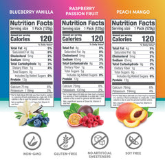 Designer Wellness Protein Smoothie on the go pouch ready for convenient healthy snacking