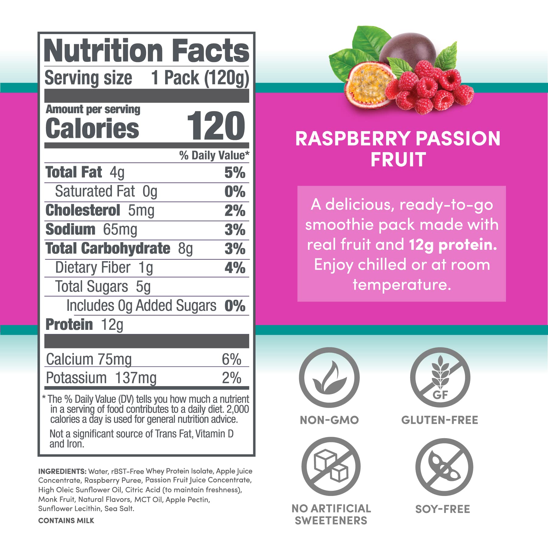 Designer Wellness yogurt-like texture close-up invites creamy sip.
