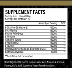 DESIRED Pre Workout energy-boost showcases sustained stamina during workouts