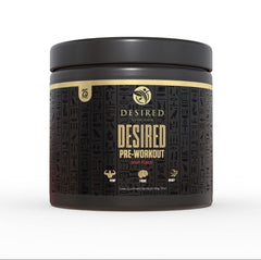 DESIRED Pre Workout sour-punch flavor highlights tangy taste for pre-training energy
