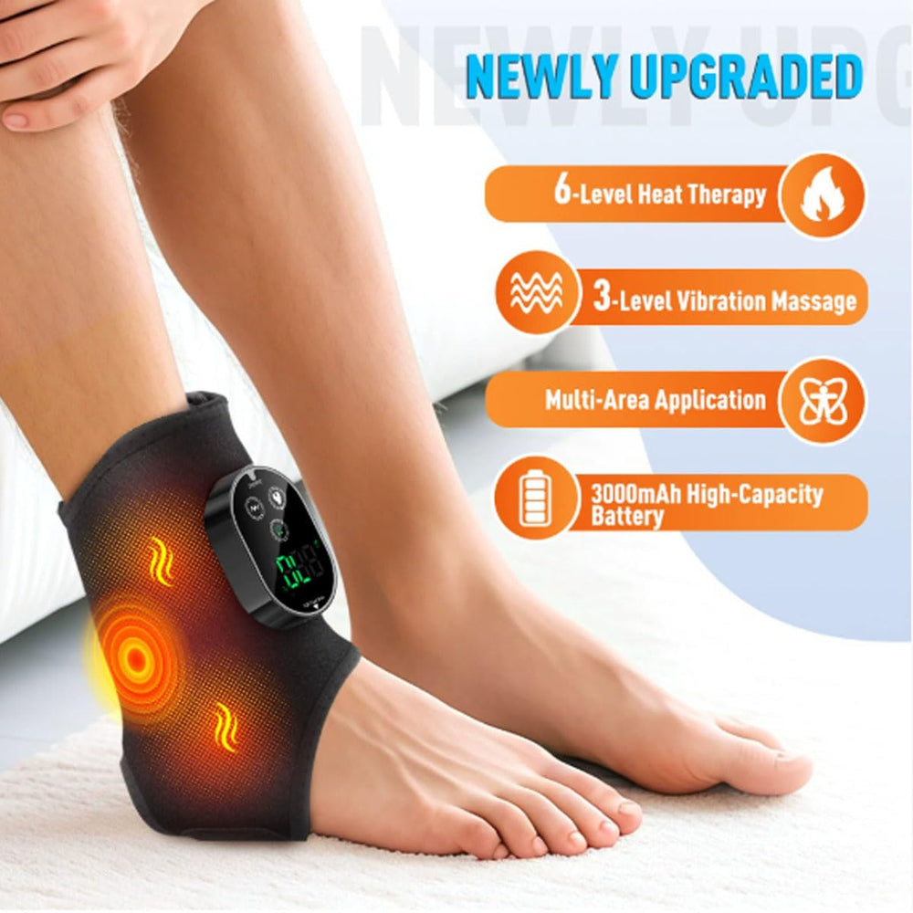 DESYIAO foot massager brace applying warmth to ease tired ankles after workouts