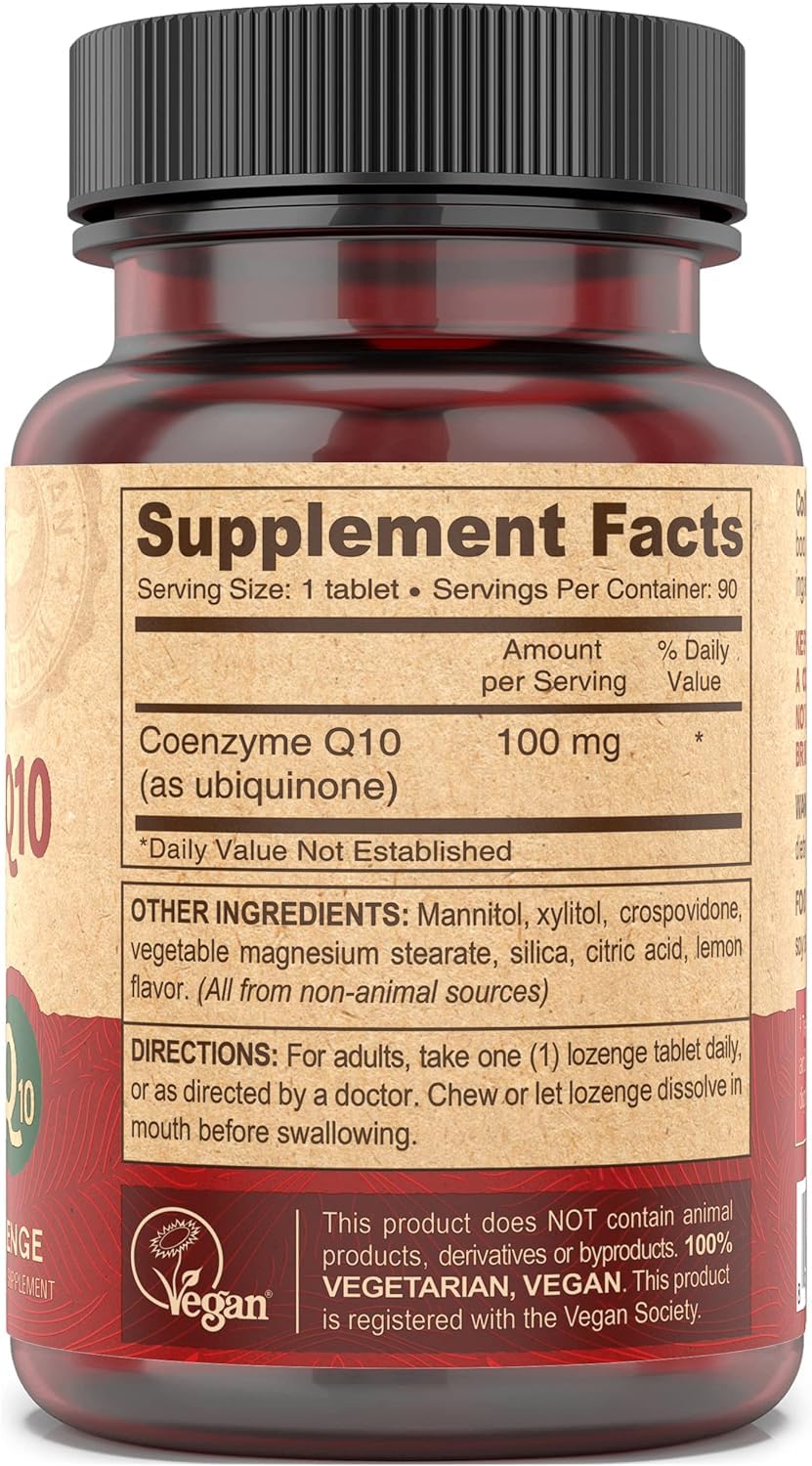 Front view of DEVA CoQ10 bottle with 2-pack packaging.