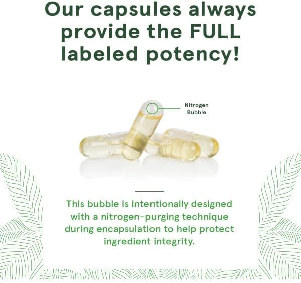 Gluten-free DEVA Tributyrin capsules suitable for sensitive diets.