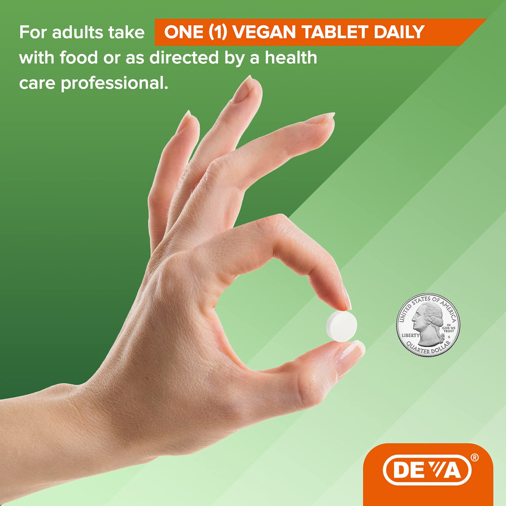 DEVA Vegan Society certification label confirms 100% animal-free production