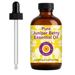 dève herbes juniper berry essential oil bottle with glass dropper for precise dosing