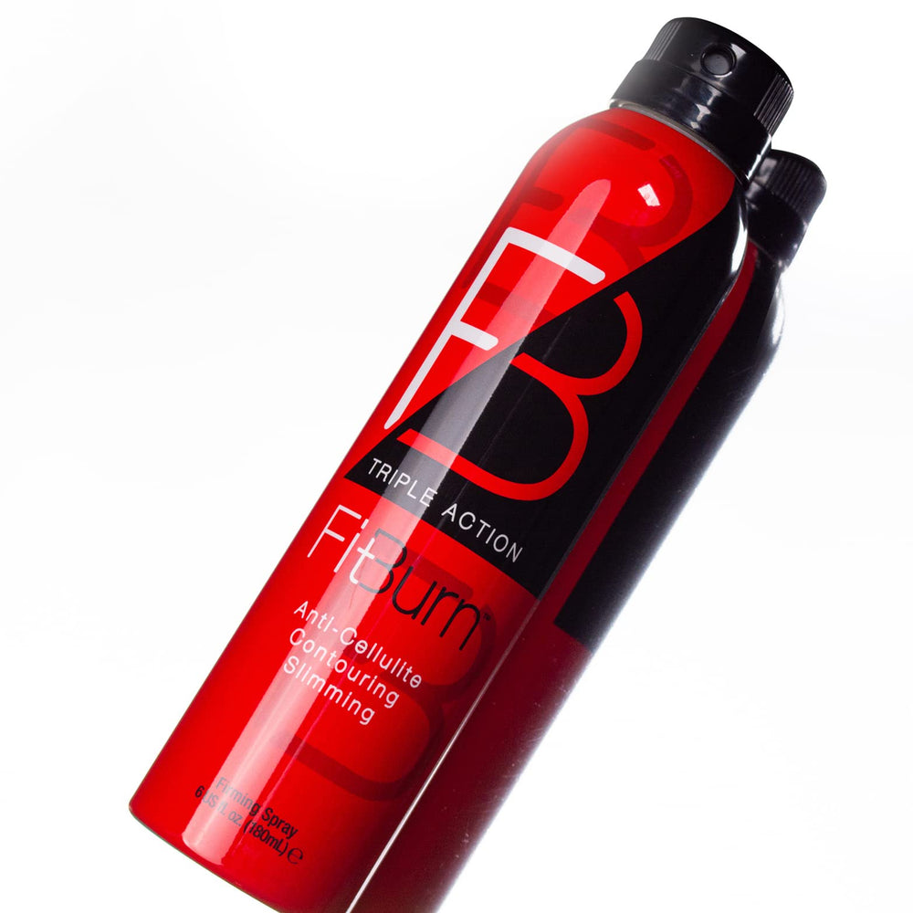 Devoted Creations Body Booster Spray being applied for firmer-looking skin.