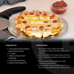 Devotion Nutrition Buttery Blend label highlights gluten-free and keto-friendly features
