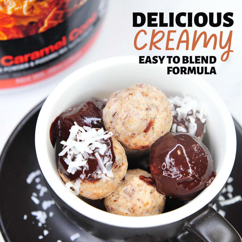 Devotion Nutrition Salted Caramel Cone baking use for protein-packed treats.