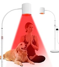 Devowellte Floor Red Light Lamp with 660nm visible light for focused at-home sessions