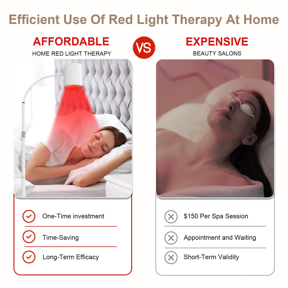 Devowellte lamp provides timer controls for safe, tailored session lengths
