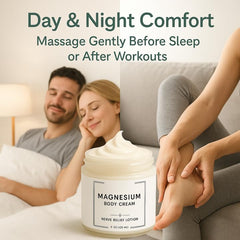 DFTLUUE Neuropathy Cream texture absorbs quickly for day and night routines