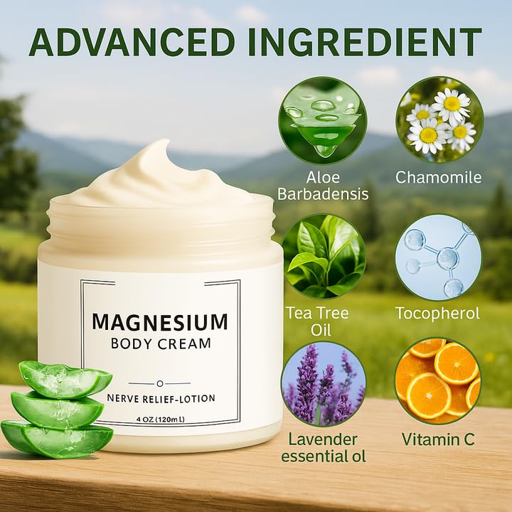 DFTLUUE Neuropathy Cream massaged onto the foot for soothing relief